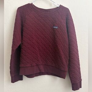 Patagonia Women's Organic Cotton Quilt Crew Sweatshirt